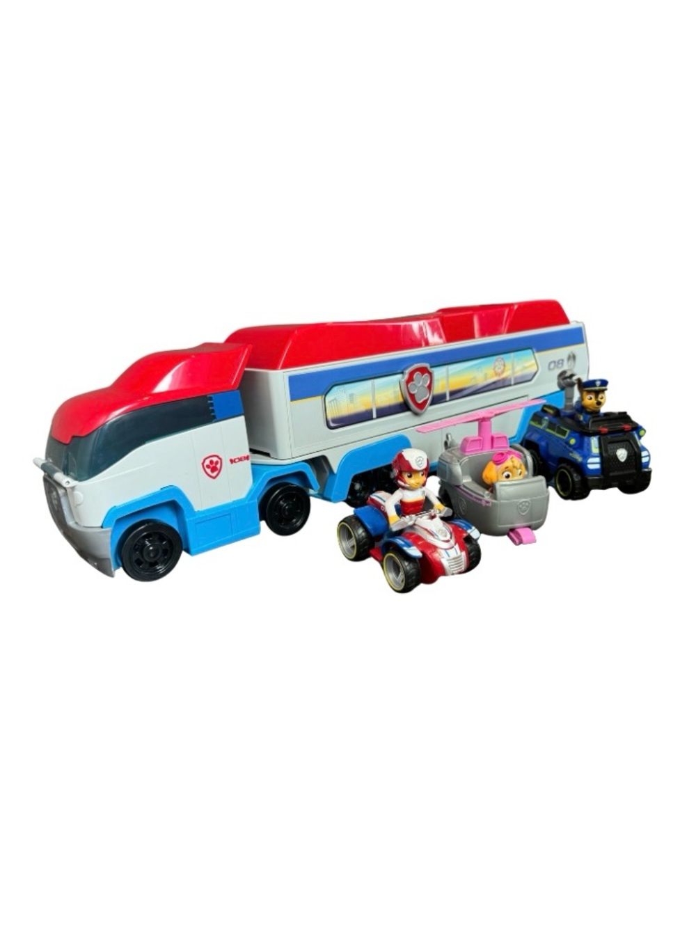 PAW Patrol Transport Truck Plus Vehicles and Characters